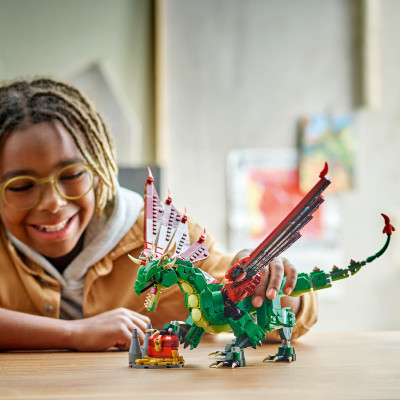 Đồ Chơi Lắp Ráp Rồng Trung Cổ LEGO CREATOR 31161 (715 chi tiết)
