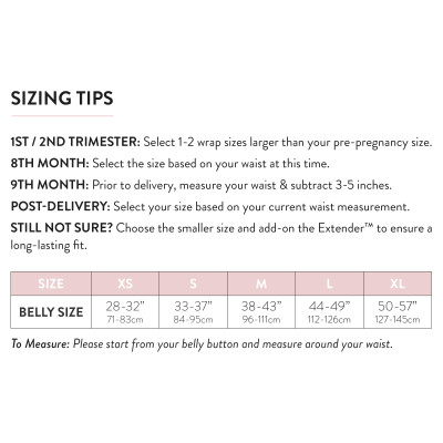 Đai nịt bụng phục hồi cho mẹ sau sinh B.F.F Belly Wrap