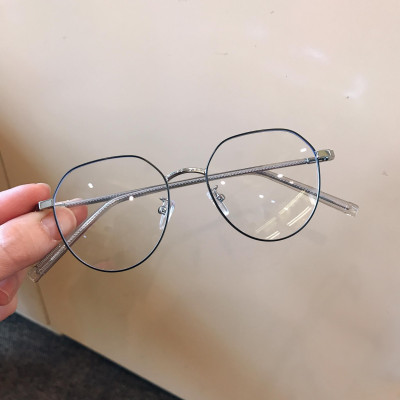 Kính vintage Kim loại Hàn Quốc gọng lõi cốt cao cấp -KL6833