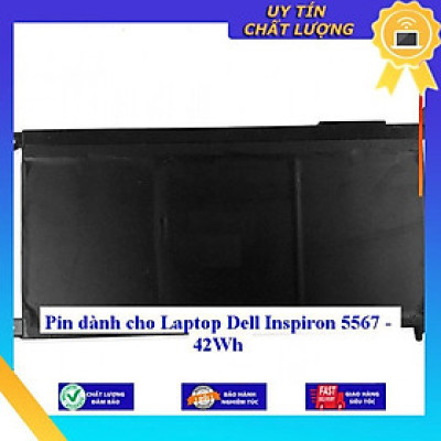 Pin dùng cho Laptop Dell Inspiron 5567 42Wh - Hàng Nhập Khẩu New Seal