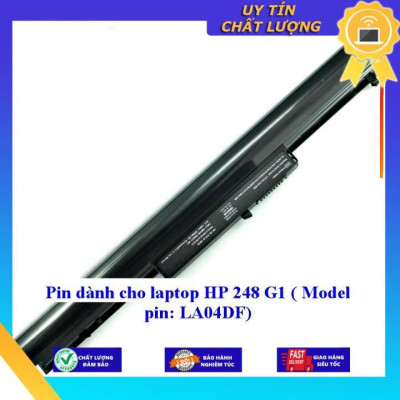 Pin dùng cho laptop HP 248 G1 Model pin: LA04DF - Hàng Nhập Khẩu MIBAT485