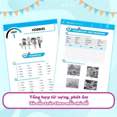 Sách - Big 4 Bộ Đề Tự Kiểm Tra 4 Kỹ Năng Nghe - Nói - Đọc - Viết Tiếng Anh Cơ Bản Và Nâng Cao Lớp 7 - Tập 1 - Megabook