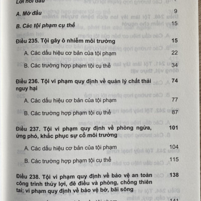 Bình Luận Bộ Luật Hình Sự Năm 2015 - Phần Các Tội Phạm Chương XIX Các Tội Phạm Về Môi Trường