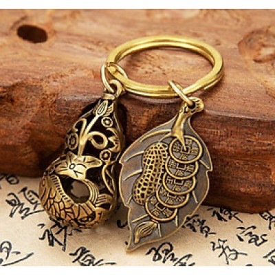 Móc khoá phong thuỷ - Thu tài hút lộc vững bình an