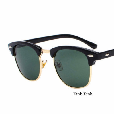 Kính râm Mắt Vuông Unisex Thời Trang Đi Đường Bảo Vệ Mắt