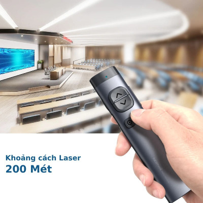 Bút trình chiếu NORWii N97S kĩ thuật số LASER màu Xanh/Đỏ chuyên dùng cho màn hình LED/TV và màn chiếu. Hàng Chính Hãng.