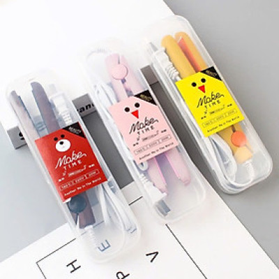 Phụ kiện tóc -Dụng cụ tạo kiểu tóc đa năng mini có hộp , nhỏ gọn tiện lợi khi đi du lịch