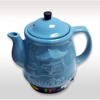 Ấm sắc thuốc Trường An TA39 Xanh - Gốm sứ cao cấp - Điện gia dụng - Hàng chính hãng