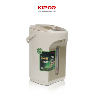 Bình thuỷ điện KIPOR KP-EP642 - 4,2L - Ruột bình inox 304 - Đun sôi nhanh, có tay cầm, chế độ tự bật, tự ngắt, 3 chế độ lấy nước - Hàng chính hãng