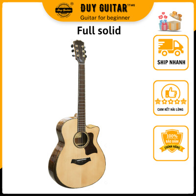 Đàn guitar acoustic DT700 Duy Guitar Store thùng đàn gỗ điệp gỗ còng cho chất âm thanh tốt sử dụng lâu dài cần đàn cẩn xà cừ tinh xảo