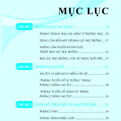 Kỹ Năng An Toàn Cho Học Sinh, Quyển 9 - Vietnambook