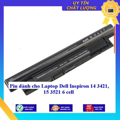 Pin dùng cho Laptop Dell Inspiron 14 3421 15 3521 - Hàng Nhập Khẩu MIBAT766