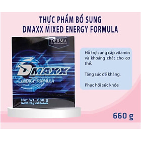 DMAXX thức uống bổ sung vitamin năng lượng có đường DAMODE 59 gói màu xanh mỗi gói 22gr
