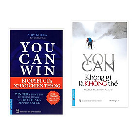 Sách - Combo You Can - Không Gì Là Không Thể + You Can Win - Bí Quyết Người Chiến Thắng - First News