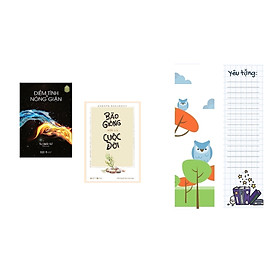 Combo 2 cuốn Tư Duy Kĩ Năng Sống Hay: Điềm Tĩnh Và Nóng Giận+ Bão Giông Mới Là Cuộc Đời / Rèn luyện kĩ năng, thay đổi cuộc đời/ Tặng Bookmark Happy Life 