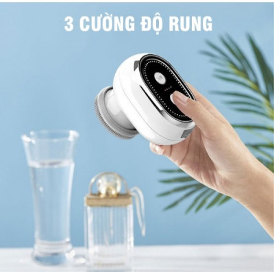 Máy Massage Mặt, Nâng Cơ Điện Di Tinh Chất Làm Trẻ Hóa Da Kết Hợp Rửa Mặt Nikio NK-121
