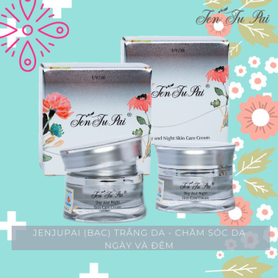 JENJUPAI (BẠC) KEM DƯỠNG TRẮNG DA - CHĂM SÓC DA NGÀY VÀ ĐÊM