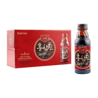 Thực Phẩm Bảo Vệ Sức Khỏe Kolmar Nước Hồng Sâm Hongsamjin Gold 100ml x 10