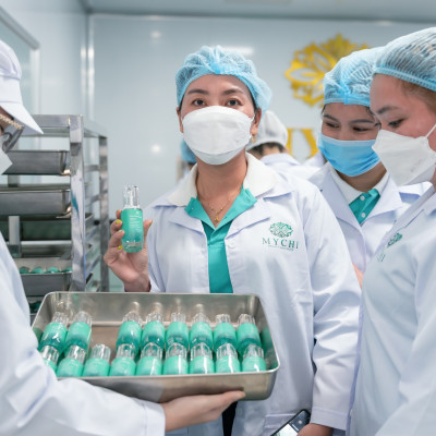 Serum Mychi - Serum cấy trắng lá vàng 24k glutathione
