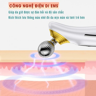 Máy Nâng Cơ 2 Chức Năng Face Và Body Nikio NK-125 - Massage EMS Săn Chắc Da Toàn Thân Và Tạo Cằm Vline