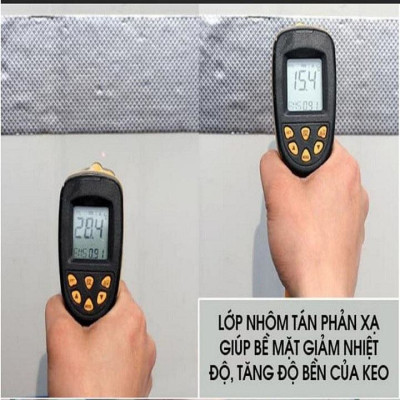 Combo 2 cuộn Băng keo chống thấm, chống dột cao cấp Bosui khổ 10cm x 5m