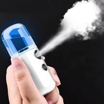 Dụng cụ trang điểm làm đẹp _ Xịt khoáng nano , phun sương mặt , mini cầm tay ,giúp giữ ẩm , mịn màng ,mát mẻ , không bị khô , nhỏ gọn dễ mang theo
