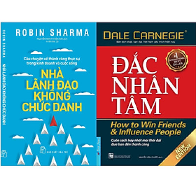 Combo 2Q: Nhà Lãnh Đạo Không Chức Danh + Đắc Nhân Tâm - Khổ Lớn - (Bìa Mềm) (Trở Thành Người Lãnh Đạo Thành Công)