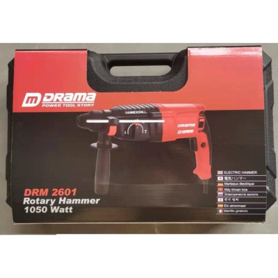 (LOẠI 1) Máy Khoan Đục Bê Tông DRAMA 1350W, 3 Chế Độ 2 - 26 Cam kết 100% Ruột Đồng Máy Khỏe Chạy Êm Bền
