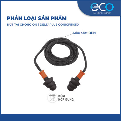Nút tai chống ồn có dây Conicfir050 29 dB hàng nhập khẩu chính hãng