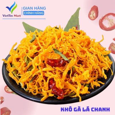 500G KHÔ GÀ XÉ LÁ CHANH VIETTINMART