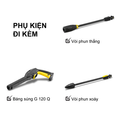 MÁY PHUN RỬA ÁP LỰC CAO KARCHER K2 POWER CONTROL