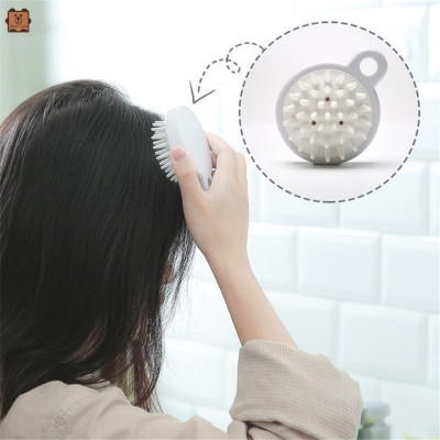 Lược Gội Đầu Bằng Silicon, Mát Xa Da Đầu, Giảm Rụng, Kích Thích Mọc Tóc, Tiện LợI - HÀNG LOẠI 1- CHÍNH HÃNG MINIIN