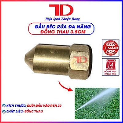 Béc vòi xịt rửa vệ sinh bảo dưỡng máy lạnh điều hoà LOẠI THẲNG có chỉnh tia đa năng - Điện Lạnh Thuận Dung