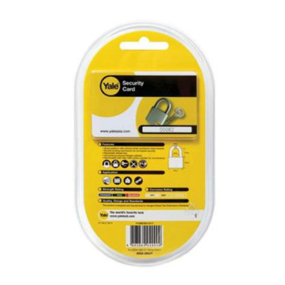 Khóa Bấm Yale Y120D/50/127/1 - Bạc (50mm)