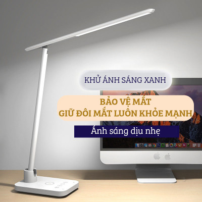 Đèn Bàn Học Cảm Biến Thông Minh FEIDASH TB59S / TB59SW - Nút cảm ứng 1 chạm kết hợp thanh trượt điều khiển độ sáng tiện dụng - Khớp nối giúp gấp gọn dễ dàng, tiết kiệm không gian - Tính năng khử ánh sáng xanh chống cận và bảo vệ mắt - Hàng chính hãng