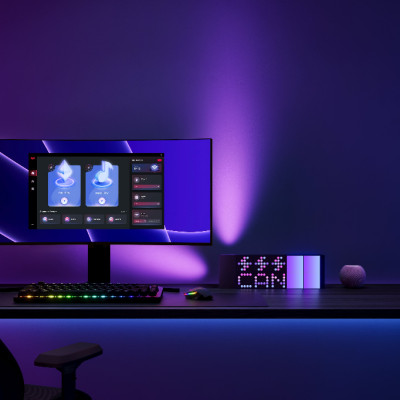 Đèn Yeelight Cube ARGB trang trí bàn làm việc, gaming, đa hiệu ứng ánh sáng, gamesync, musicsyne, hỗ trợ matter/homekit - Hàng chính hãng
