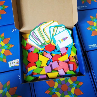 Đồ Chơi Xếp Hình Tangram Bằng Gỗ 155 Chi Tiết Nhiều Màu Sắc Xếp Được Hàng Nghìn Hình Khác Nhau Cho Bé Tư Duy Sáng Tạo