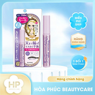 Mascara Lót Nền Nâng Cao Giữ Nếp Cong Chống Lem Trôi Kissme Heroine Make Curl Keep Mascara Base Wp Màu #50 (6 G)