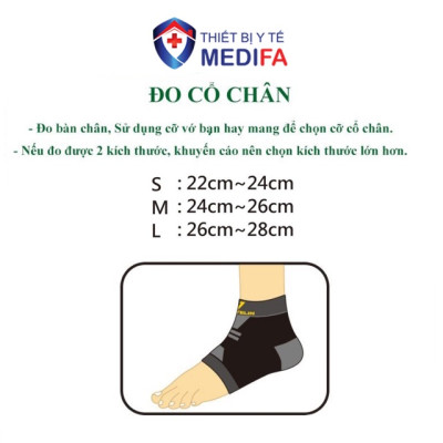 Băng Bảo Vệ Khớp Cổ Chân Vantelin Ankle Support size S
