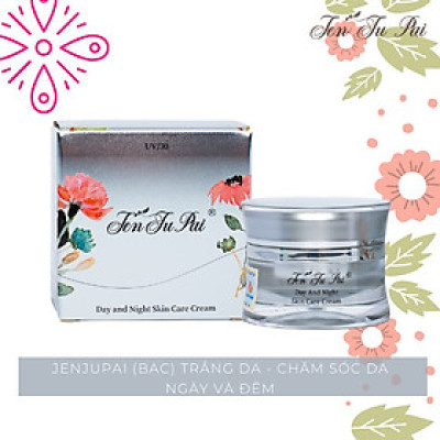 JENJUPAI (BẠC) KEM DƯỠNG TRẮNG DA - CHĂM SÓC DA NGÀY VÀ ĐÊM