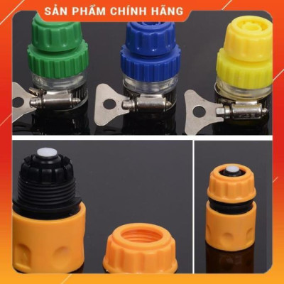 ️ Bộ dây vòi xịt nước rửa xe, tưới cây , tăng áp 3 lần, loại 3m, 5m 206701-1Sđầu đồng, cút