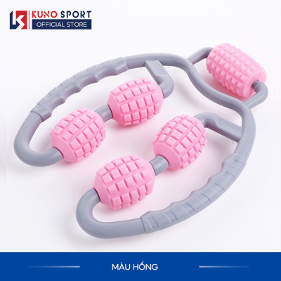 Con lăn massage KUNOSPORT giúp bắp chân tay thon gọn giãn cơ tập yoga,mát xa vai cổ nam nữ tiện lợi dụng cụ mát xa cao cấp