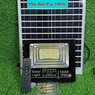 Đèn năng lượng mặt trời, Đèn led pha năng lượng mặt trời 100w