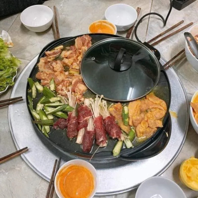 Bếp Lẩu Nướng 2 Trong 1 Vừa Nướng Vừa Lẩu JLPL@L JL-LN68 - Hàng Chính Hãng
