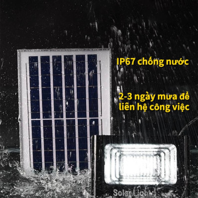 Đèn năng lượng mặt trời 100W 200W 300W 400W đèn chống nước,Ánh sáng sân vườn năng lượng mặt trời LED Đèn năng lượng mặt trời với chỉ báo pin