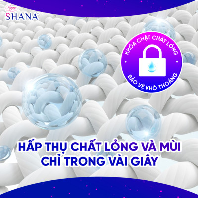 Combo 100 gói Băng Vệ Sinh Quần Peppy Shana Ngày Đêm Siêu Thấm, Freesize, Chống Tràn Tối Đa, Tiết Kiệm (200 miếng)
