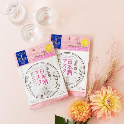 Mặt Nạ Giấy Phục Hồi Dưỡng Trắng Da Kosé Clear Turn Brightening Mask B 7 Miếng