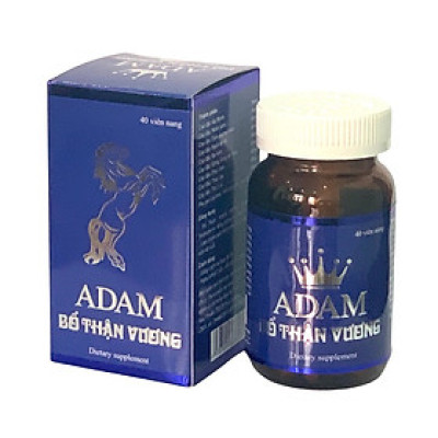 ADAM BỔ THẬN VƯƠNG Vinaphar (Hộp 40 viên )- Bổ Thận Tráng Dương, Tăng Cường Sinh Lí Nam