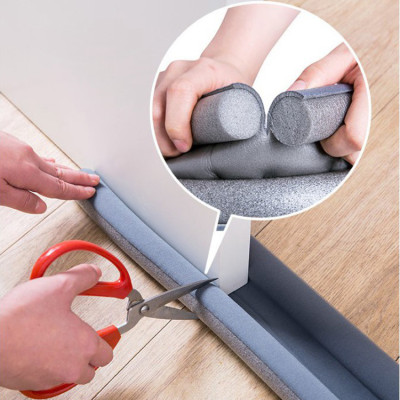 Miếng Chắn Khe Cửa Chống Bụi Bẩn, Gió Lùa, Côn Trùng, Miếng Che Cửa Tránh Kẹt Chân Dài 90cm