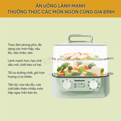Nồi hấp đa năng Bluestone MPB-7235 - Hàng chính hãng